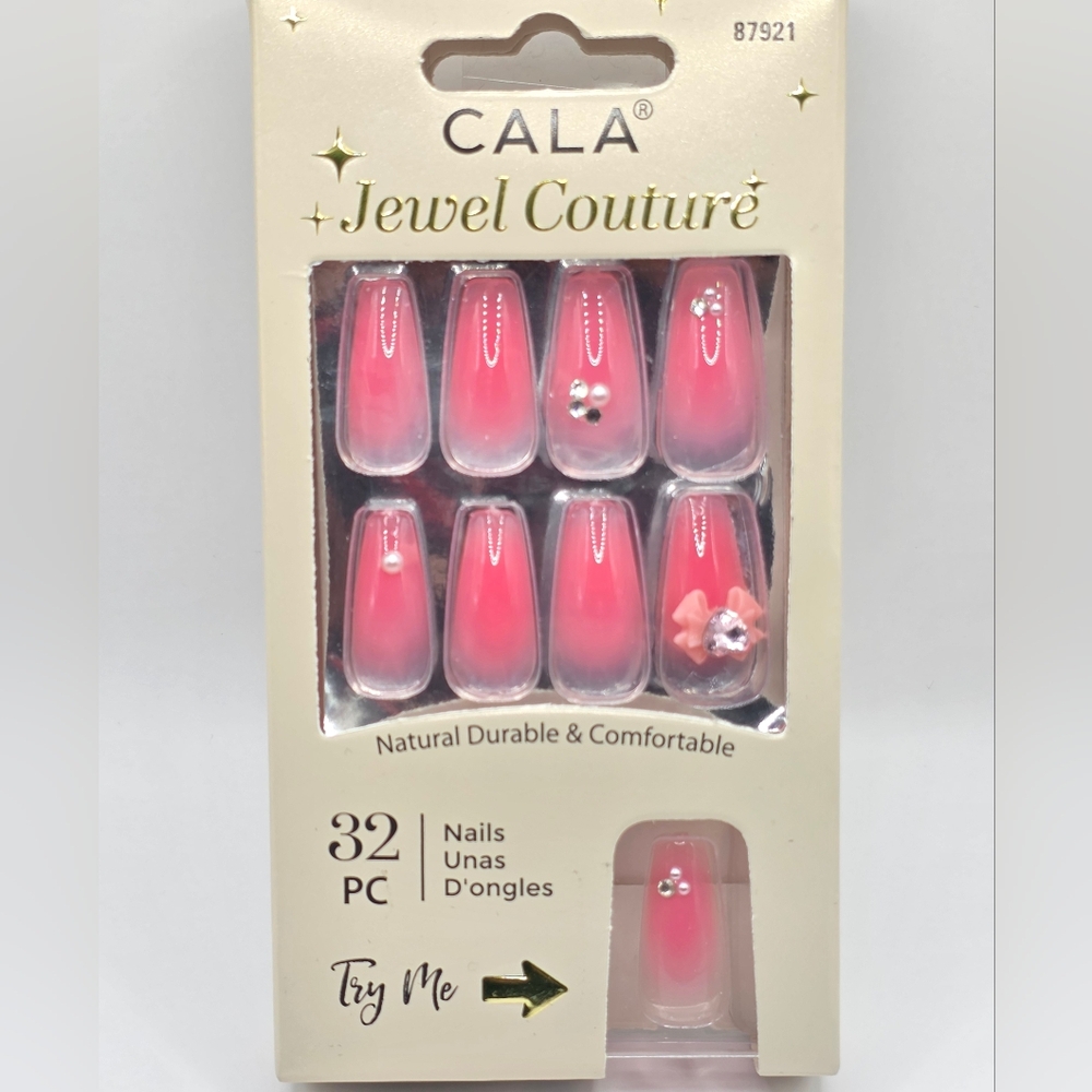 CALA Jewel Couture Pink Press-On Nails